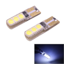 Load image into Gallery viewer, 2 PCS T10 2W 120-140LM 6 LED Ice Blue 5050 LED Brake Light for Vehicles, DC12V, 6 5050 LEDs, 6 LED 5050 LEDs, 6  5050 LEDs