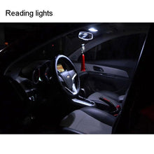 Load image into Gallery viewer, 2 PCS T10 3W 160-180LM 2 LED Ice Blue COB LED Decode Car Clearance Lights Lamp, DC12V, 2 LED COB LEDs, COB LEDs