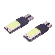Load image into Gallery viewer, 2 PCS T10 3W 160-180LM 2 LED Ice Blue COB LED Decode Car Clearance Lights Lamp, DC12V, 2 LED COB LEDs, COB LEDs