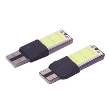 Load image into Gallery viewer, 2 PCS T10 3W 160-180LM 2 LED Ice Blue COB LED Decode Car Clearance Lights Lamp, DC12V, 2 LED COB LEDs, COB LEDs