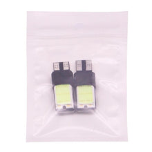 Load image into Gallery viewer, 2 PCS T10 3W 160-180LM 2 LED Ice Blue COB LED Decode Car Clearance Lights Lamp, DC12V, 2 LED COB LEDs, COB LEDs