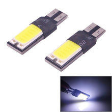 Load image into Gallery viewer, 2 PCS T10 3W 160-180LM 2 LED Ice Blue COB LED Decode Car Clearance Lights Lamp, DC12V, 2 LED COB LEDs, COB LEDs