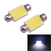 Load image into Gallery viewer, 2 PCS 39mm 1.5W 80LM White Light 1 COB LED License Plate Reading Lights Car Light Bulb, 39mm