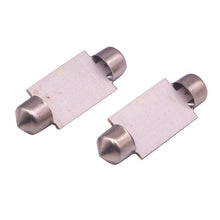 Load image into Gallery viewer, 2 PCS 39mm 1.5W 80LM White Light 1 COB LED License Plate Reading Lights Car Light Bulb, 39mm