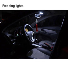 Load image into Gallery viewer, 2 PCS 41mm 1.5W 80LM White Light 1 COB LED License Plate Reading Lights Car Light Bulb, 41mm