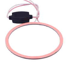 Load image into Gallery viewer, 80mm 5W 180LM Angel Eyes Circles Car Headlight COB LED Lights for Vehicles, DC 12-24V, 80mm Pink Light, 80mm Green Light, 80mm Red Light