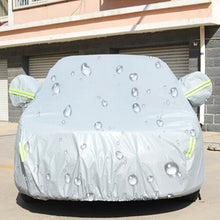 Load image into Gallery viewer, PEVA Anti-Dust Waterproof Sunproof Hatchback Car Cover with Warning Strips, Fits Cars up to 4.4m(172 inch) in Length, 172inch (L)