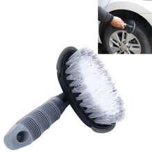 Load image into Gallery viewer, KANEED Car Motorcycle Washing Tool Car Tyre / Wheel Wash Cleaning Brush with Handle, Car Wheel Brush, UK Stock Car Wheel Brush, US Stock Car Wheel Brush
