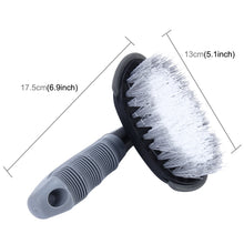 Load image into Gallery viewer, KANEED Car Motorcycle Washing Tool Car Tyre / Wheel Wash Cleaning Brush with Handle, Car Wheel Brush, UK Stock Car Wheel Brush, US Stock Car Wheel Brush