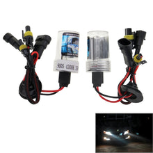 Load image into Gallery viewer, DC12V 35W HB3/9005 HID Xenon Light Single Beam Super Vision Waterproof Head Lamp, Color Temperature: 4300K, Pack of 2, 9005