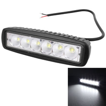 Load image into Gallery viewer, 18W 1440LM Epistar 6 LED  Car Work Lamp Bar Light Waterproof IP67, DC 10-30V, DC 10-30V, 1440LM