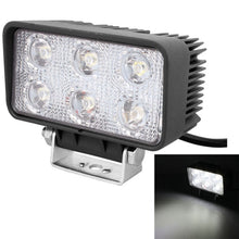 Load image into Gallery viewer, LML-1518 18W 1260-1350LM Epistar 6 LED White 30 Degree Spot Beam Car LED Light Waterproof IP67, DC 10-30V, Spot Light+18W 1350LM