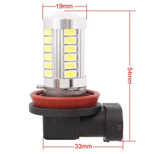 Load image into Gallery viewer, 2 PCS H8/H11 16.5W 990LM 6500K White Light 5630 SMD 33 LED Car Fog Light Bulb, DC12V, H8/H11