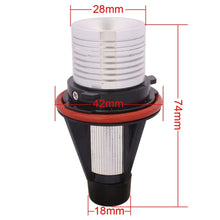 Load image into Gallery viewer, MZ E39 3W 240LM LED Super Bright Car Angel Eyes White Daytime Running Marker Light for BMW E39, DC 8-30V, 1 Pair, MZ E39