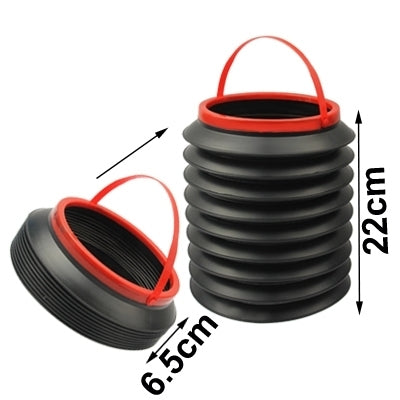 4L Car Magic Folding Container, Fold Size: 18 x 18 x 6.5cm, Size: 18 x 18 x 6.5cm