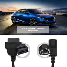Load image into Gallery viewer, 3 Pin to 16 Pin OBD Diagnostic Cable for Honda, 3 Pin to 16 Pin