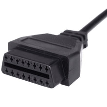 Load image into Gallery viewer, 16 Pin to 14 Pin OBDII Adapter Cable for Nissan, Cable Length: 35cm, 16 Pin to 14 Pin