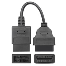 Load image into Gallery viewer, 9 Pin to 16 Pin OBDII Diagnostic Cable for Subaru, 9 Pin to 16 Pin