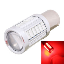 Load image into Gallery viewer, 2PCS 1156/BA15S 16.5W 1155LM 630-660nm 33 LED SMD 5630 Red Light Car Brake Light Lamp Bulb for Vehicles , DC12V, 1156 Red Light, 1156 Yellow Light