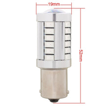 Load image into Gallery viewer, 2PCS 1156/BA15S 16.5W 1155LM 630-660nm 33 LED SMD 5630 Red Light Car Brake Light Lamp Bulb for Vehicles , DC12V, 1156 Red Light, 1156 Yellow Light