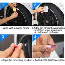 Load image into Gallery viewer, Universal Decorative Scratchproof Stickup 8M Flexible Car Wheel Hub TRIM Mouldings Decoration Strip, 8m, 15 inch