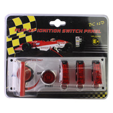 Load image into Gallery viewer, Flip-up Start Ignition Switch Panel and Accessories for Racing Sport , Three-pole