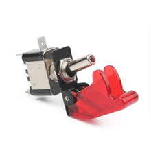 Load image into Gallery viewer, Flip Cover Nitrous Arming Switch with Green LED Indicator , Green