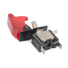 Load image into Gallery viewer, Flip Cover Nitrous Arming Switch with Green LED Indicator , Green