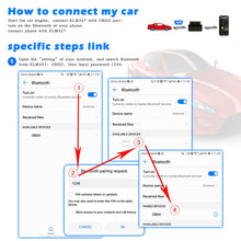 Load image into Gallery viewer, HH OBD ELM327 OBDII V1.5 Bluetooth Advanced Scan Tool Wireless Fuel Speed Diagnostic Tool, ELM327
