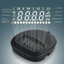 Load image into Gallery viewer, A1 2.0 inch Car GPS HUD Head Up Display Vehicle-mounted Security System, Support Speed &amp; Real Time &amp; Altitude &amp; Over Speed Alarm &amp; Compass &amp; MPH &amp; Auto Sleeping &amp; KM &amp; Satellite Signal, A1