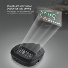 Load image into Gallery viewer, A1 2.0 inch Car GPS HUD Head Up Display Vehicle-mounted Security System, Support Speed &amp; Real Time &amp; Altitude &amp; Over Speed Alarm &amp; Compass &amp; MPH &amp; Auto Sleeping &amp; KM &amp; Satellite Signal, A1