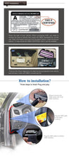 Load image into Gallery viewer, A8 5.5 inch Car OBDII HUD Warning System Vehicle-mounted Head Up Display Projector with LED, Support Fuel Consumption &amp; Over Speed Alarm &amp; Water Temperature &amp; Fault Diagnosis, A8