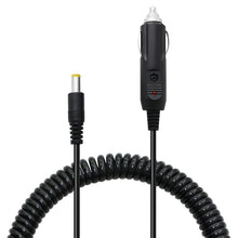 Load image into Gallery viewer, 2A Car 4.0 x 1.7mm Power Supply Adapter Plug Coiled Cable Car Charger, Length: 40-140cm, 4.0 x 1.7mm
