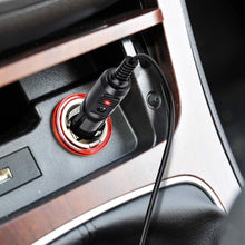 Load image into Gallery viewer, 2A 5.5 x 2.1mm DC Power Supply Adapter Plug Coiled Cable Car Charger, Length: 40-140cm, 5.5 x 2.1mm