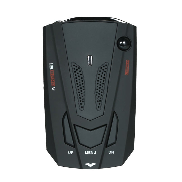 V7 Car Anti-Police Radar Detector 360 Protection Defense Laser Detection, Built-in Russian & English Voice Broadcast, V7 (Black), V7 (Dark Blue)