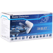 Load image into Gallery viewer, V7 Car Anti-Police Radar Detector 360 Protection Defense Laser Detection, Built-in Russian &amp; English Voice Broadcast, V7 (Dark Blue), V7 (Black)