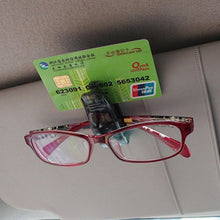 Load image into Gallery viewer, Car Multifunctional Sunglass Clip / Paper Business Card Clip