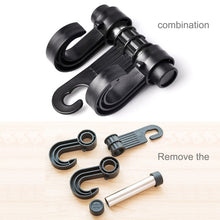 Load image into Gallery viewer, KANEED Car Vehicle Multi-functional Seat Headrest Bag Hanger Hook Holder Seat Headrest Hanger Hanging Holder Double Hooks, Car Double Hooks, UK Stock Double Hooks, US Stock Double Hooks