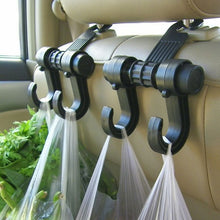 Load image into Gallery viewer, KANEED Car Vehicle Multi-functional Seat Headrest Bag Hanger Hook Holder Seat Headrest Hanger Hanging Holder Double Hooks, Car Double Hooks, UK Stock Double Hooks, US Stock Double Hooks