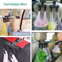 Load image into Gallery viewer, KANEED Car Vehicle Multi-functional Seat Headrest Bag Hanger Hook Holder Seat Headrest Hanger Hanging Holder Double Hooks, Car Double Hooks, UK Stock Double Hooks, US Stock Double Hooks