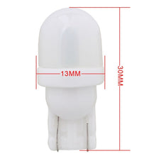 Load image into Gallery viewer, 10 PCS T10 1W 80LM Ceramic 2 LED SMD 5630 Car Clearance Lights Lamp, DC 12V, 2 LED SMD 5630, 5630-2smd, T10+1W 80LM/Yellow Light
