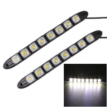 Load image into Gallery viewer, 2 PCS  4W 8 LED SMD 5050 Flexible Snake LED Car Daytime Running Lights, DC 12V, 4W