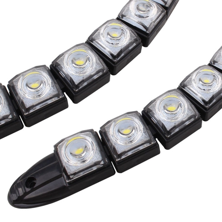 2 PCS  4W 8 LED SMD 5050 Flexible Snake LED Car Daytime Running Lights, DC 12V, 4W