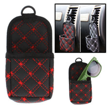 Load image into Gallery viewer, PU Leather Multifunctional Car Storage Pouch / Cell Phone Pocket