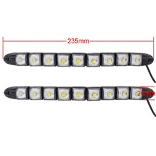 Load image into Gallery viewer, 2 PCS  4.5W 9 LED SMD 5050 Flexible Snake LED Car Daytime Running Lights, DC 12V, 4.5W
