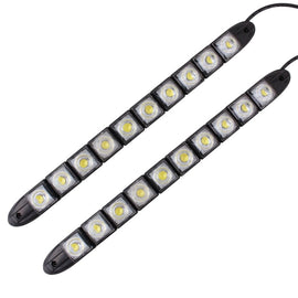 2 PCS  5W 10 LED SMD 5050 Flexible Snake LED Car Daytime Running Lights, DC 12V, 5W