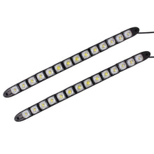Load image into Gallery viewer, 2 PCS  7W 14 LED SMD 5050 Flexible Snake LED Car Daytime Running Lights, DC 12V, 7W