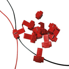 Load image into Gallery viewer, 100 PCS Cable Clip, Adapt to Line Diameter: 0.3-0.7mm(Red)