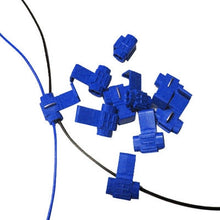 Load image into Gallery viewer, 100 PCS Cable Clip, Adapt to Line Diameter: 0.8-2.0mm(Blue)