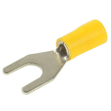 Load image into Gallery viewer, 100pcs SV5.5-6.0mm DIY Spade Terminal Connectors, Cable size: 2-3mm2 (100pcs in one packaging, the price is for 100pcs), 5.5-6.0mm